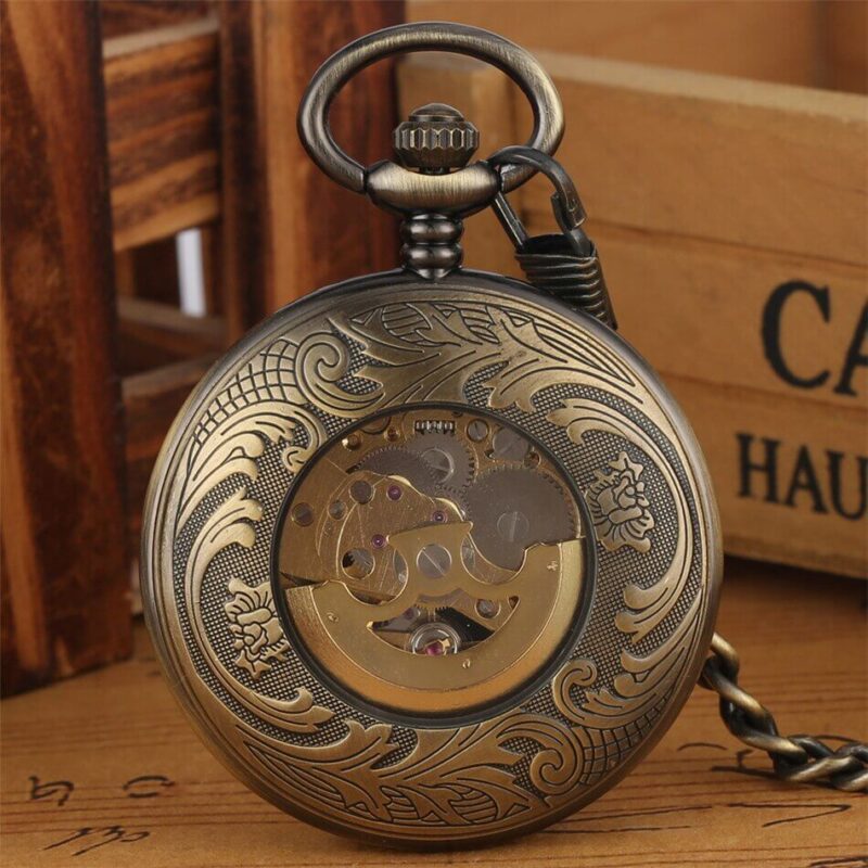 Alte Taschenuhr – Bild 3
