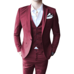 Anzug Herren Rot​