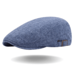 Flache Mütze Blau