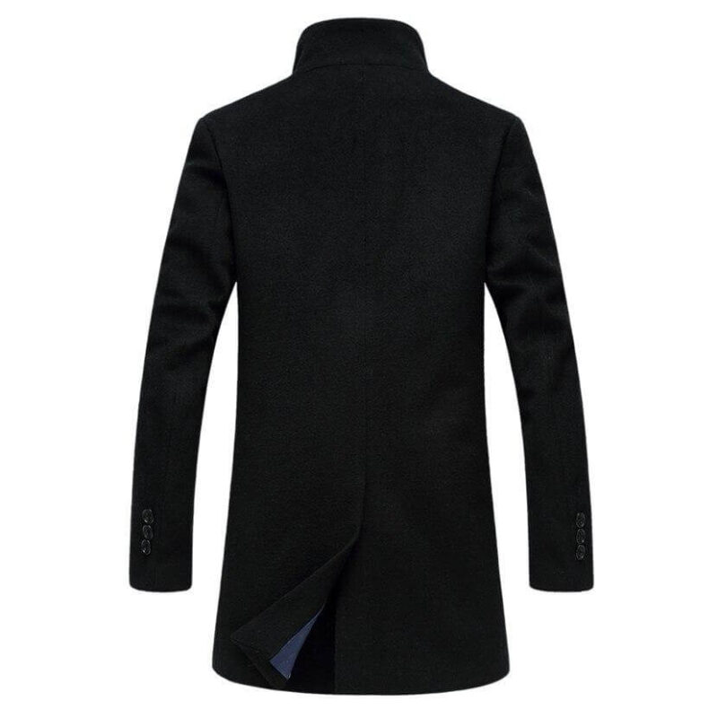 Peaky Blinders Mantel Schwarz​ – Bild 5
