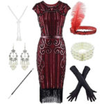 Rotes Kleid