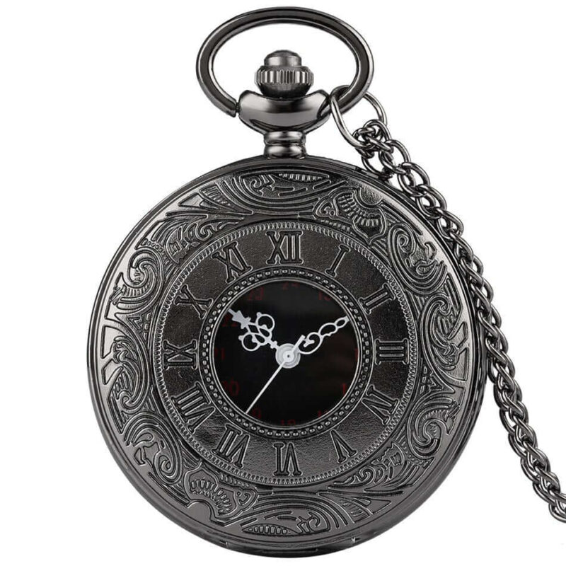 Taschenuhr Schwarz