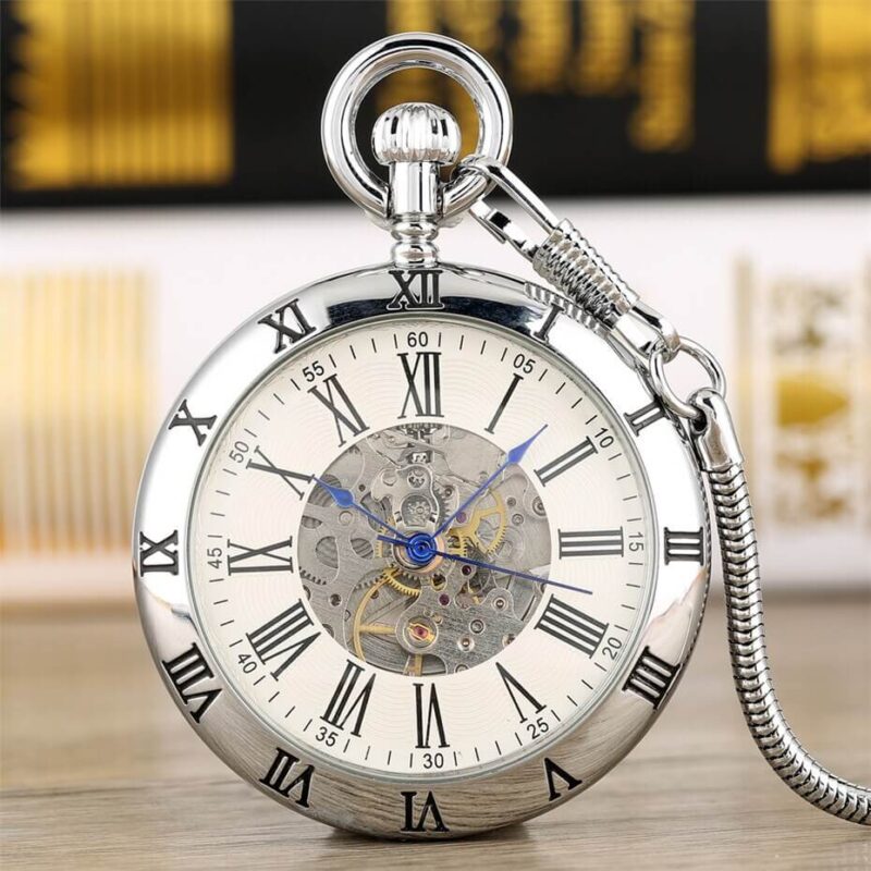 Taschenuhr Skelett – Bild 2
