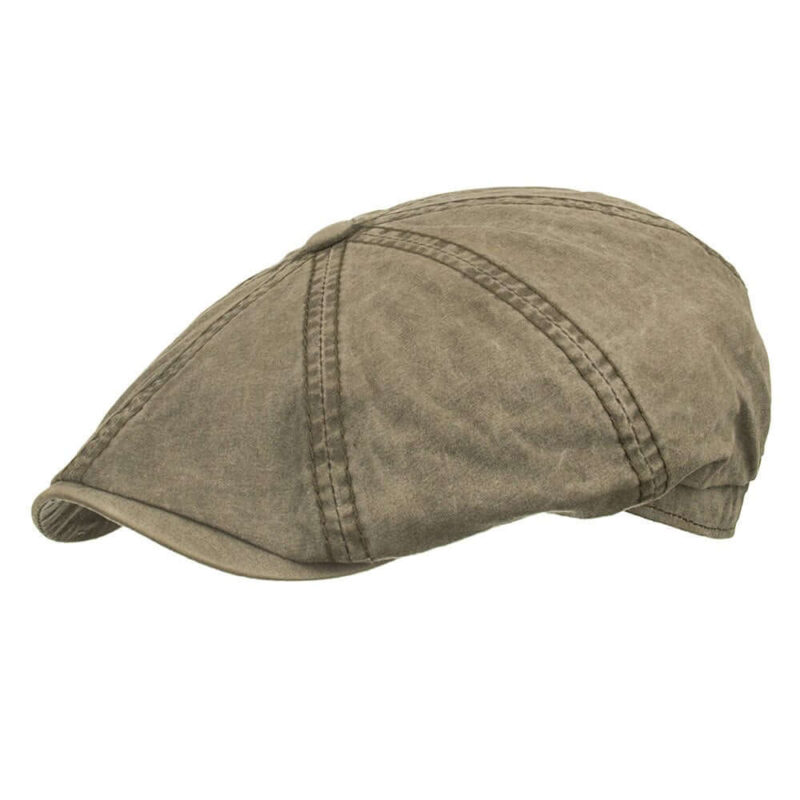 Vintage Beige Mütze – Bild 2